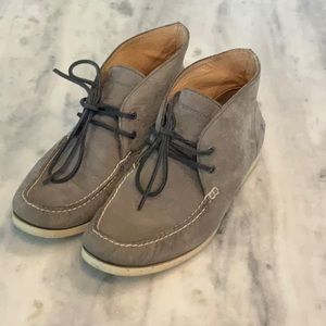 Frye Genuine Suede Lace-up Boots